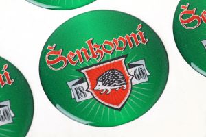 plastické samolepky - logoprinty