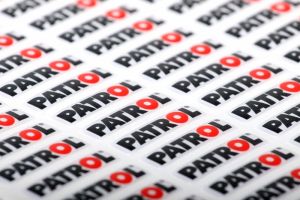 plastické samolepky - logoprinty