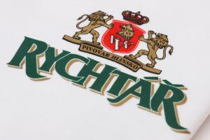 ukázka 4 barevného sítotiskového tisku